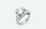 Ribbon Diamond Ring