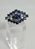 Midnight Cascade Ring