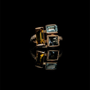 Mix Gem Ring