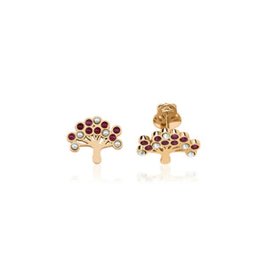 Ruby Mulberry Earrings