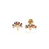 Ruby Mulberry Earrings