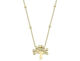 Yellow Diamond Mulberry Necklace