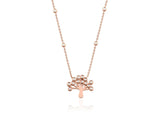 Rose Diamond Mulberry Necklace