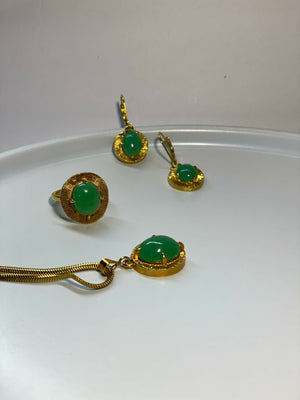 Chrysoprase Set