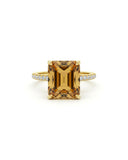 Citrine Cocktail Ring